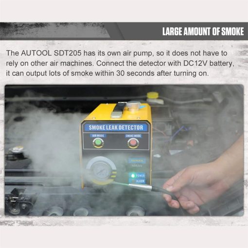 Maquina de Humo Automotriz 12V Detector de Fugas de EVAP Tester de Diagnostico para Autos - Imagen 5