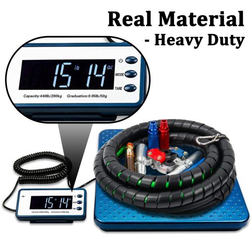 YiaChuii 12FT 3 en 1 Cables de Aire ABS con Manijas de Acoplamiento de Aire Glad Hands, Linea de Energia de 7 Vias con Manija Glad Hand & Extension para Frenos de Aire de Remolques y Semirremolques - Imagen 7