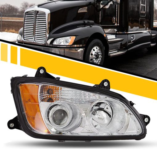 Ensamblaje de Faros Sterlix para Kenworth T660 2008-2017 Faros Delanteros para Camiones Semirremolque Kenworth T660 Repuesto Lado del Pasajero (RH)