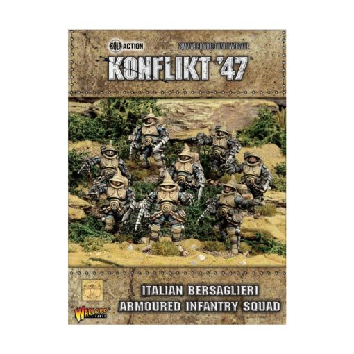 Warlord Games Konflikt '47: Escuadron de Infanteria Acorazada Bersaglieri Italianos
