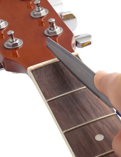 Juego de Limas de Ranurado de Tuerca Doble Filo en Tapered Rubatone Juego de Limas de Ranurado de Tuerca para Guitarra Acustica Herramientas de Luthier Set de 3Pcs. - Imagen 3