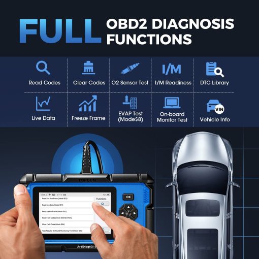 Escaner OBD2 TOPDON AD600S, Lector de Codigos, Escaner de Diagnostico para ABS/SRS/at/Motor, 8 Servicios de Reinicio, Reinicio de Aceite/Freno/BMS/SAS/DPF/TPMS/ABS Sangrado/Adaptacion del Acelerador, Actualizacion de Por Vida Gratis - Imagen 6