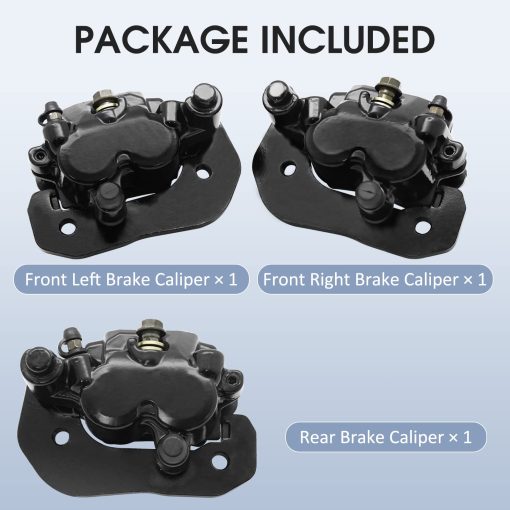Conjunto de Pinzas de Freno Trasero Derecho y Delantero para Can-Am Outlander 450 500 570 650 800 850 1000 Renegade 500 570 650 800 850 1000 705600862 705600861 705600859 - Imagen 7