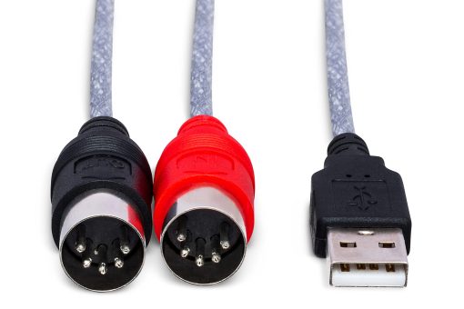 Interfaz USB Hosa USM-422 MIDI I/O a USB Tipo A TRACKLINK, 6 pies - Imagen 4