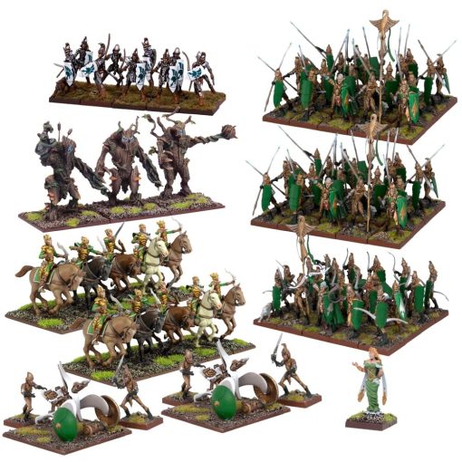 Juego de Ejercito de Elfos Mantic MGKWE111, Multicolor