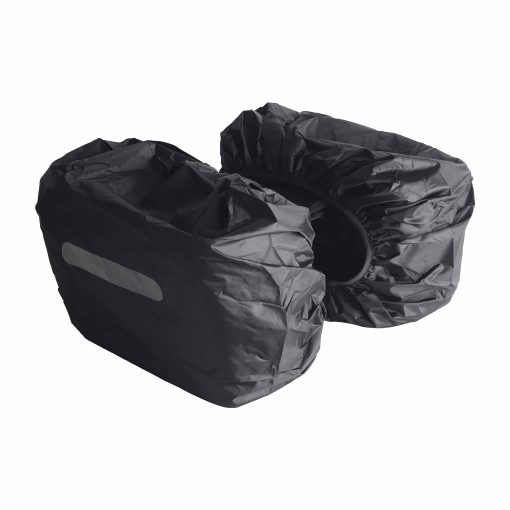 Bolsas de Sillin Universales FVMOTO para Harley Softail Dyna Street Bob Wide Super Glide FXR FXLRS Low Rider S Sportster, 30L(7.9 Galones), Con Tiras Reflectantes - Imagen 8