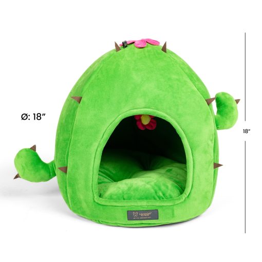 Coleccion de Camas Especiales para Perros y Gatos NANDOG Insta Fun (Cactus, Prive 18 pulgadas) - Imagen 7