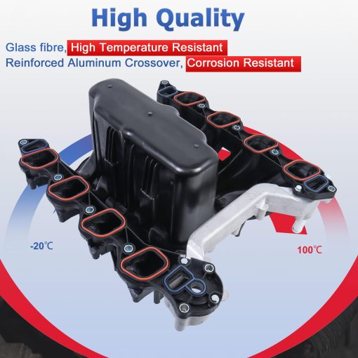 EVERESTWAY 615-188 Colector de Admision Superior Compatible con Ford F150 F250 F350 E150 E250 E350 E450 5.4L V8 2000-2003 - Imagen 4
