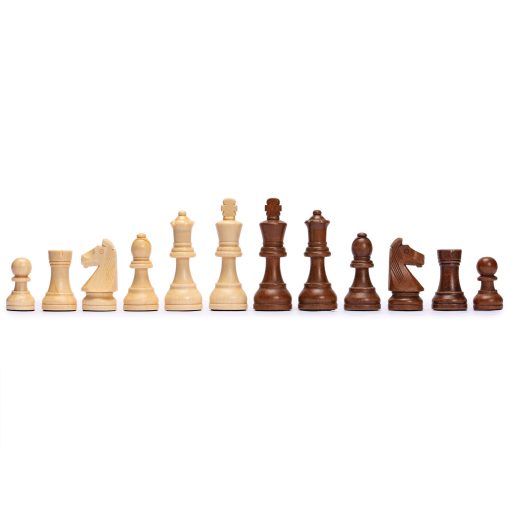 Juego de ajedrez profesional Husaria Staunton torneo No. 6 de madera con 2 reinas adicionales, reyes de 3.9 pulgadas - Imagen 6