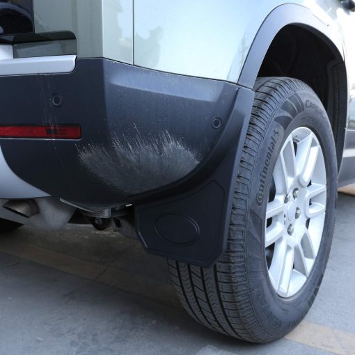 YIWANG 4pc/set Protector de Salpicaduras de Barro Guardabarros para Land Rover Defender 110 2020 2021 - Imagen 4