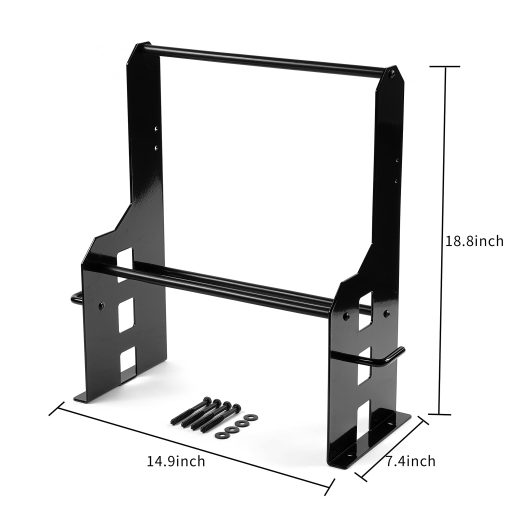 Almacenamiento de Equipaje VPZMT Tour Trunk Pack Pak Luggage-Racks/Garage Depot Wall Rack Compatible con Harley Davidson Touring Road King Electra Street Glide (Luggage Rack-1) - Imagen 2