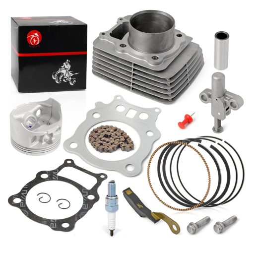 Kit de Extremo Superior de Cilindro Piston + Anillos + Cadena de Distribucion + Tensor + Brazo Tensor para HONDA 350ES 350S Rancher 350 TRX350 TE/TM/FE/FM 2000-2006 - Imagen 5