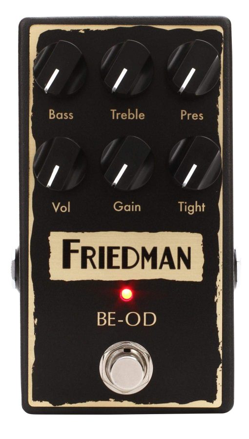 Pedal de Efectos para Guitarra Overdrive Friedman Amplification BE-OD