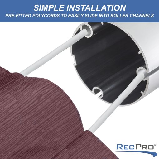 RecPro RV Awning Fabric Replacement | Opciones de Ancho de 8 pies a 22 pies | Variedad de Opciones de Color | Toldo RV de 8' (96") de Longitud | Vinilo Premium (16' - Ancho Real 15' 1", Fundido Borgona) - Imagen 4