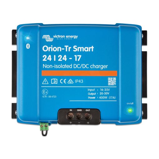 Cargador DC-DC No Aislado Victron Energy Orion-Tr Smart 24/24-Volt 17 amp 400-Watt (Bluetooth)