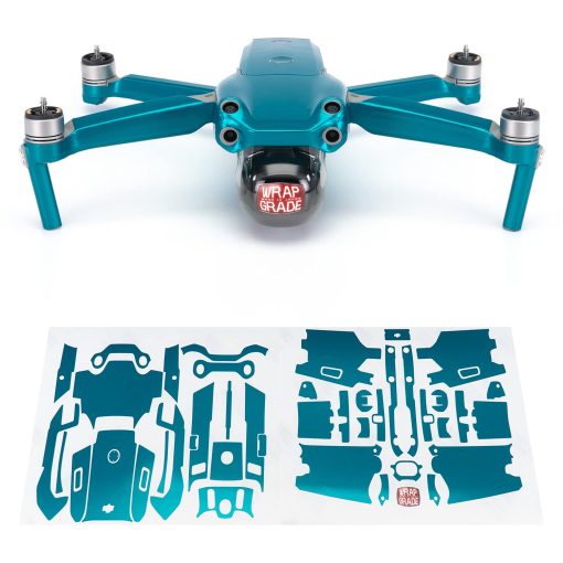 Skin Wrapgrade para Unidad Principal Compatible con DJI Air 2S (Azul Caribe)