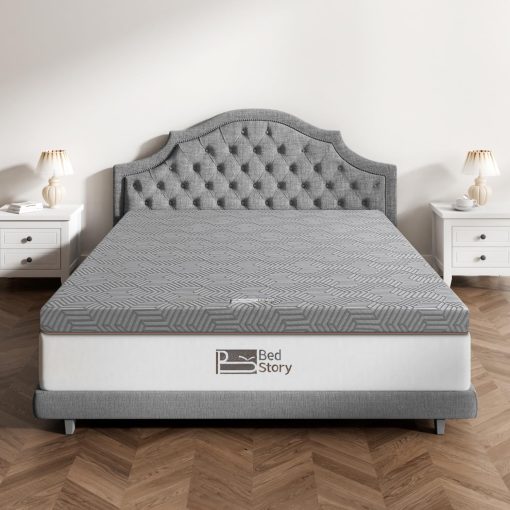 Topper de colchon firme BedStory Queen - 3 pulgadas de espuma viscoelastica - Toppers de cama de alta densidad para alivio del dolor de espalda - Imagen 7