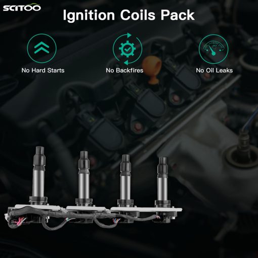 Juego de 1 pieza de bobina de encendido nuevo 100% compatible con Cadillac STS/Seville/SRX/DeVille para Pontiac Bonneville 2004-2005 Automoviles ajuste para OE: UF372 C1509 - Imagen 5