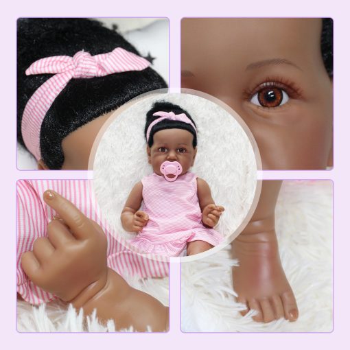 Munecas Bebe Reborn KateMily - Munecas Bebe Realistas de 20 Pulgadas con Kit de Alimentacion y Caja de Regalo para Ninos de 3+ - Imagen 2