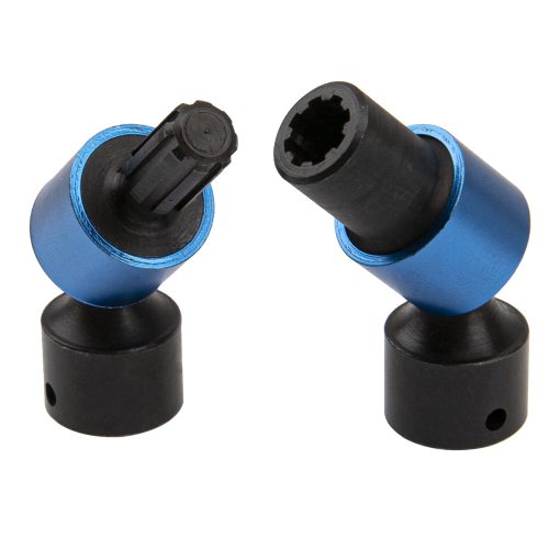 6Pcs Vgoohobby Eje de Transmision de CVD de Acero Duro Delantero Trasero Piezas de Actualizacion Compatible con Traxxas E-Revo 2.0 VXL 86086-4 1/10 Coche de RC (Azul) - Imagen 4