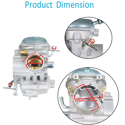 Carburador con Bota de Admision Reemplazo para Polaris Sportsman 700 2002-2006 Twin - Imagen 4