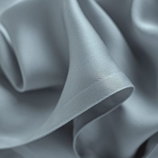 Juego de Sabanas de Cama Queen Size 100% Organicas de Eucalipto STYLINEN, Juego de 4 Piezas, Tencel Lyocell, Suaves y Sedosas, Transpirables, Bolsillos Profundos de 16 Pulgadas, 1 Ajustable, 1 Plana, 2 Fundas de Almohada (Queen, Azul Cielo) - Imagen 8