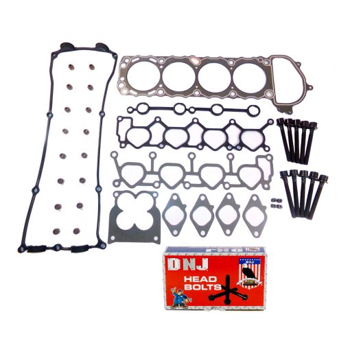 Juego de junta de culata DNJ HGB626 con kit de pernos de culata para Nissan Frontier 1998-2004 2.4L 2389cc L4 DOHC