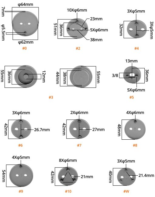 Juego de Herramientas de 24 Piezas para Calibradores de Freno Neumaticos QWORK con Estuche - Compatible con Vehiculos Americanos, Europeos, Japoneses, Incluye Herramienta de Retroceso, Adaptadores, Herramienta Profesional para Frenos - Imagen 6