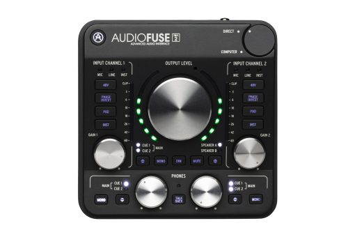Arturia - AudioFuse - Interfaz de Audio Compacta y Versatil con Software Creativo para Grabacion, Produccion, Podcasting, Guitarra