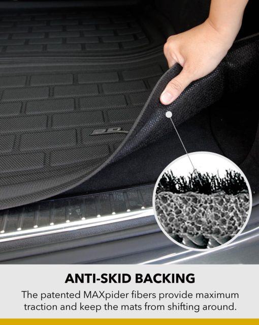 Tapete de maletero 3D MAXpider All-Weather para Dodge Durango 2011-2023 Protector de carga para automovil de ajuste personalizado premium - Imagen 6