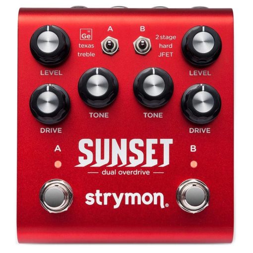 Pedal de Overdrive Dual Strymon Sunset