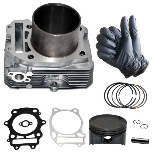 Kit de reconstruccion de extremo superior de cilindro y piston Tupo compatible con Suzuki Eiger 400 Eiger400 2002-2007 / Suzuki King Quad 400 KingQuad400 2008-2018
