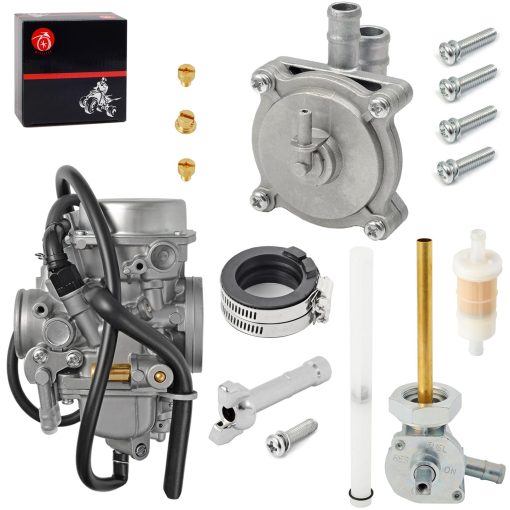 Carburador y Valvula de Bote de Gasolina + Valvula de Gas Automatica de Bote de Gas Admision de Colector Para Honda Shadow VLX 600 VT600 C CD 1999-2007 - Imagen 5