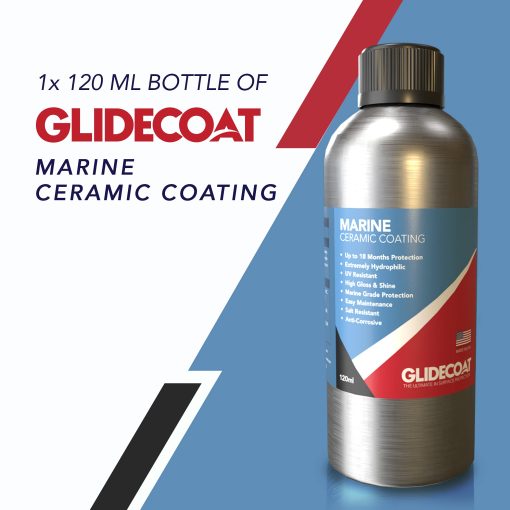 Glidecoat Marine Ceramic Coating (120ml) - Recubrimiento ceramico nano para barcos, autos - Mejor que la cera para autos y mas duradero que un recubrimiento ceramico regular para autos - Recubrimiento extremadamente duradero (120ml) - Imagen 3