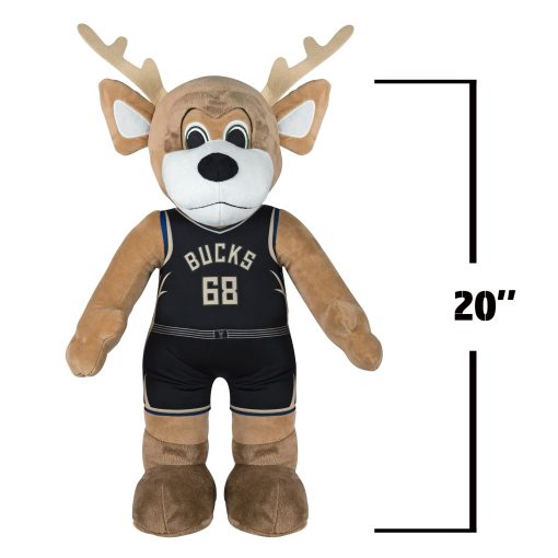 Muneco de peluche Gigante de 20" de Bango, la mascota de los Milwaukee Bucks - Ideal para jugar o exhibir - Imagen 5