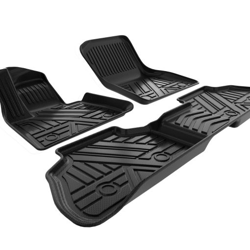 Tapetes para piso FEELON compatibles con BMW X5 2019-2022, 5 asientos con Tapetes de Coche Proteccion contra el clima Alfombrillas Personalizadas Accesorios Interiores de Automoviles Negro
