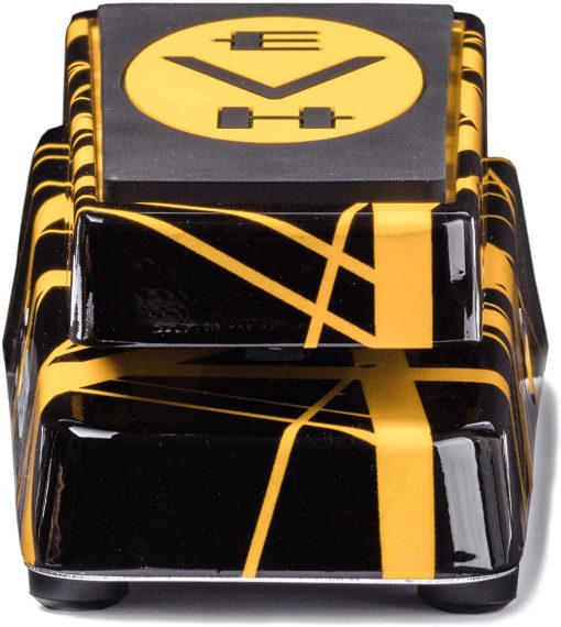 Pedal Wah Signature Dunlop EVH95 con Bundle de 2 Cables de Instrumento, 2 Cables de Conexion y Paquete de Puas Dunlop, Amarillo,Azul, EVH95-2x2 - Imagen 3
