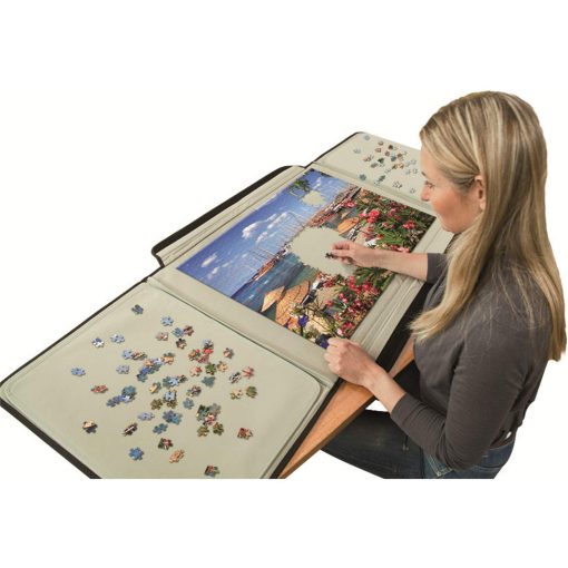 Portapuzzle - Standard 1500 Piezas Puzzle Tablero de Almacenamiento Maleta, Accesorios para Puzzles, Almacenamiento de Puzzles - Imagen 2