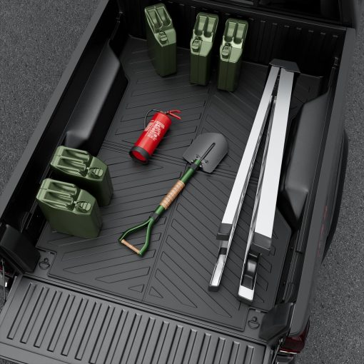 Tapete para cama de camioneta powoq de 6 pies compatible con Toyota Tacoma 2005-2023 Material de TPE Reemplazo para Accesorios Toyota Tacoma 2005-2016 2017 2018 2019 2020 2021 2022 2023 (Tapete de 6 pies) - Imagen 6