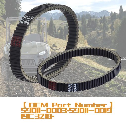 Correa de transmision de repuesto KARSEE 59011-0003 59011-0019 para Kawasaki Brute Force 650 750 2005-2020/ KFX700 /Prairie 360/Kawasaki ATV Teryx 750 - Imagen 4