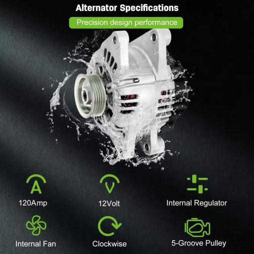 Alternador SCITOO 110112 para Kia Sorento 3.5L 2003-2006 - Imagen 5