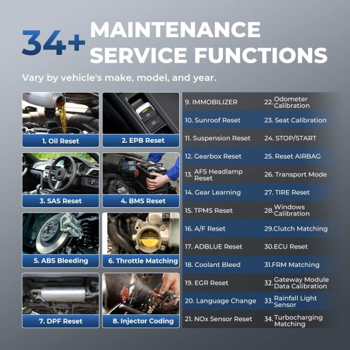 TOPDON Phoenix Lite 2, Escaner de Diagnostico Automotriz Inalambrico, Codificacion de ECU, Actualizacion Gratuita de 2 Anos, Hasta 34 Servicios de Reinicio, Escaneo Completo de Sistemas, AutoAuth para FCA SGW - Imagen 6