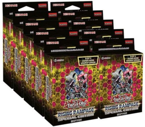 Caja de refuerzo Yugioh Rising Rampage Special Edition SE - 30 Paquetes + Promociones!