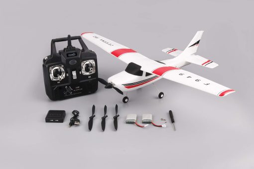 Avion RC de Ala Fija Park10 Toys New F949 3Ch para Exteriores con Transmisor 2.4G, Bateria Extra y Helice - Imagen 7