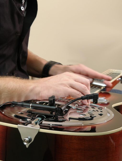 Microfono de Condensador para Banjo-Resonador de Guitarra con Soporte Ajustable - Microfono de Gooseneck - Imagen 4