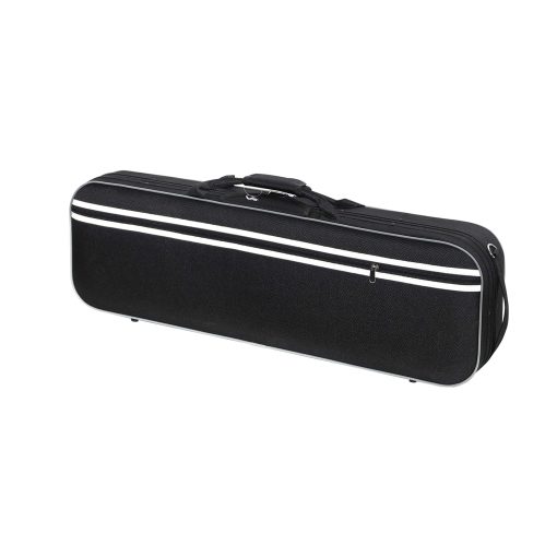 Estuche de viaje para violin MI&VI NF-5001 super ligero de 1.5kg (Tamano 3/4) con tiras reflectantes de seguridad | Higrometro | Correas de hombro ajustables | Concha Dura | Espuma de alta densidad - MIVI Music - Imagen 2
