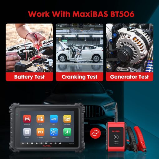 Autel MaxiCOM MK906 Pro Scanner, Herramienta de Escaneo basada en Android 10 con Codificacion de ECU, Actualizacion 2023 de MaxiSYS MS906BT y MS906 Pro, Escaner Bidireccional con 36+ Servicios, Compatible con BT506 y MV108 - Imagen 6