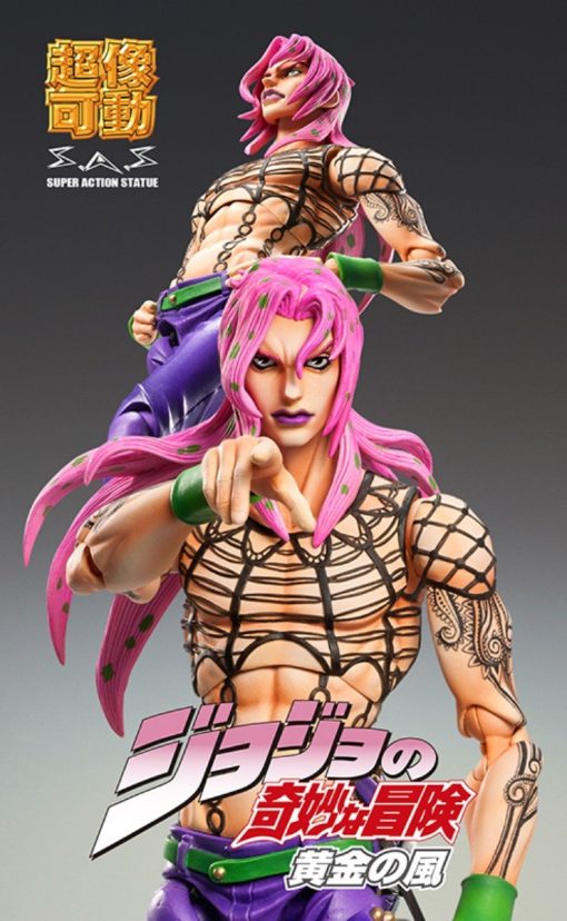 Medicos JoJo's Bizarre Adventure: Parte 5 - Golden Wind: Diavolo Super Action Statue - Imagen 3