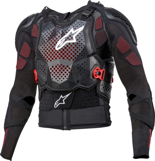 Chamarra Protectora Alpinestars Bionic Tech V3 (Negro/Blanco/Rojo, XX-Grande)