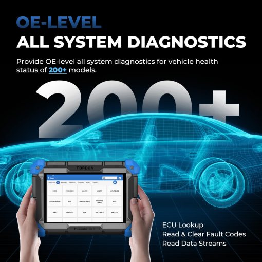 TOPDON Phoenix Lite 2, Escaner de Diagnostico Automotriz Inalambrico, Codificacion de ECU, Actualizacion Gratuita de 2 Anos, Hasta 34 Servicios de Reinicio, Escaneo Completo de Sistemas, AutoAuth para FCA SGW - Imagen 5